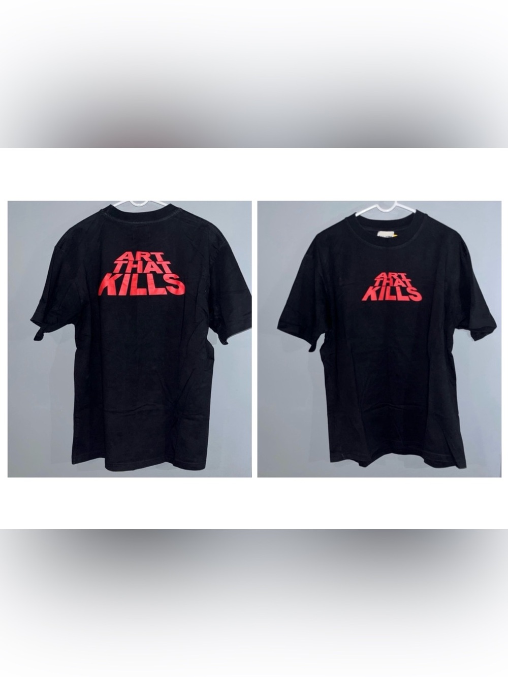 Gallery Dept. ATK Stack Logo Tee Art That Kills Black Short Sleeve T-Shirt